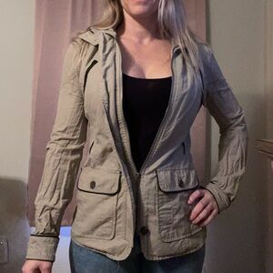 Converse Women's Tan Trench Coat